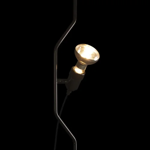 Светильник подвесной Parentesi 10346-2 Black LOFT IT без плафона 2 лампы, основание чёрное в стиле модерн на растяжку фото 6
